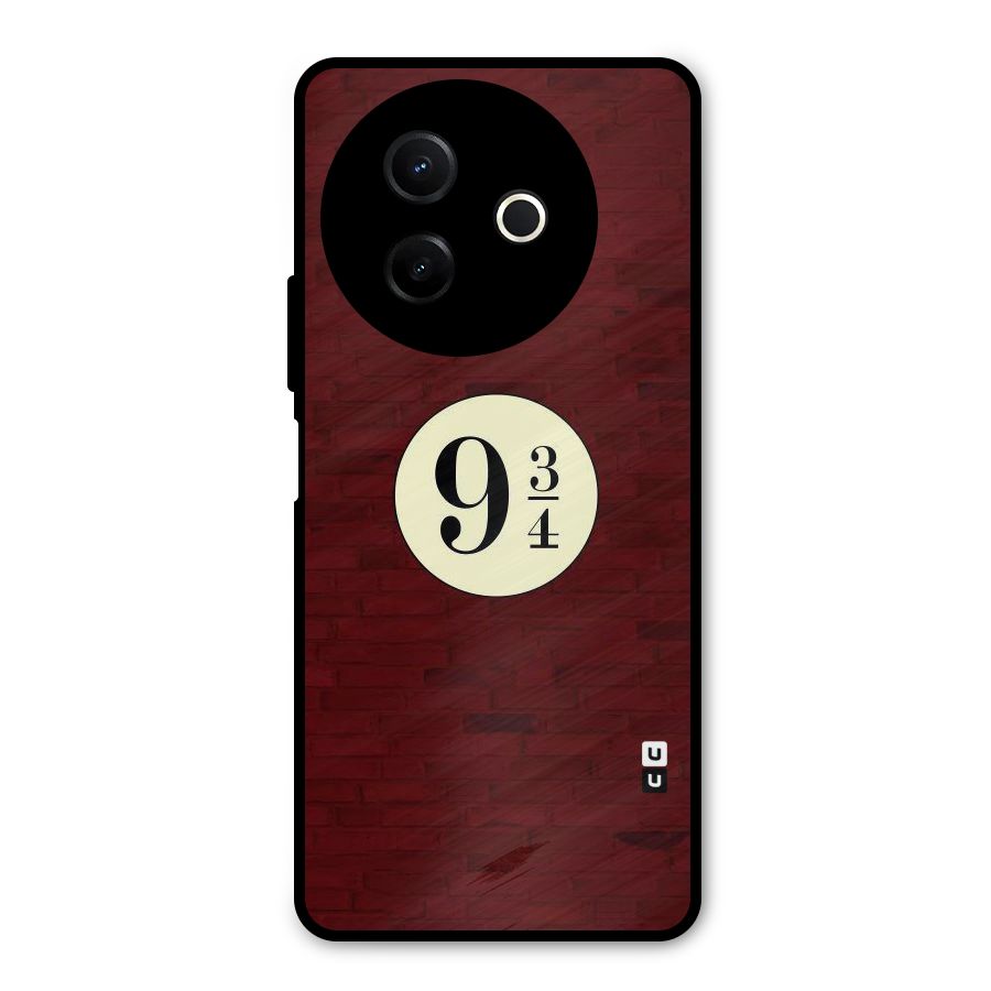 Red Wall Express Metal Back Case for Vivo Y39