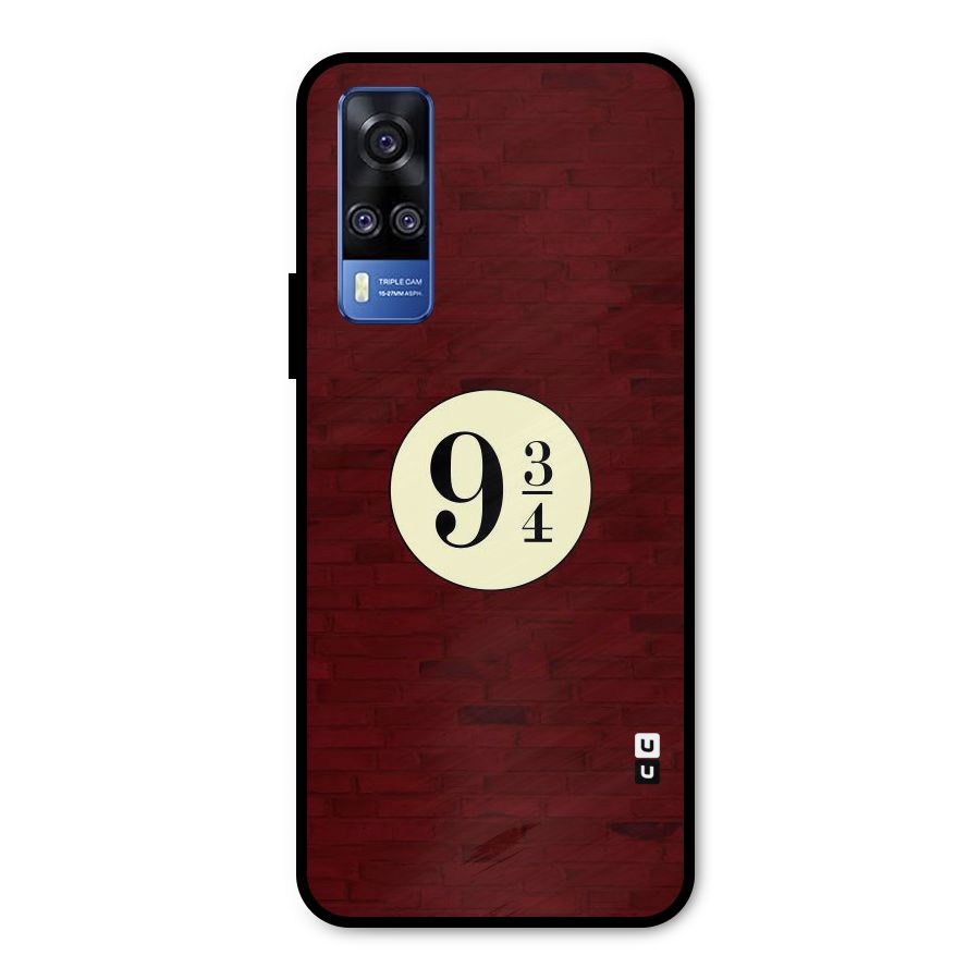 Red Wall Express Metal Back Case for Vivo Y51A