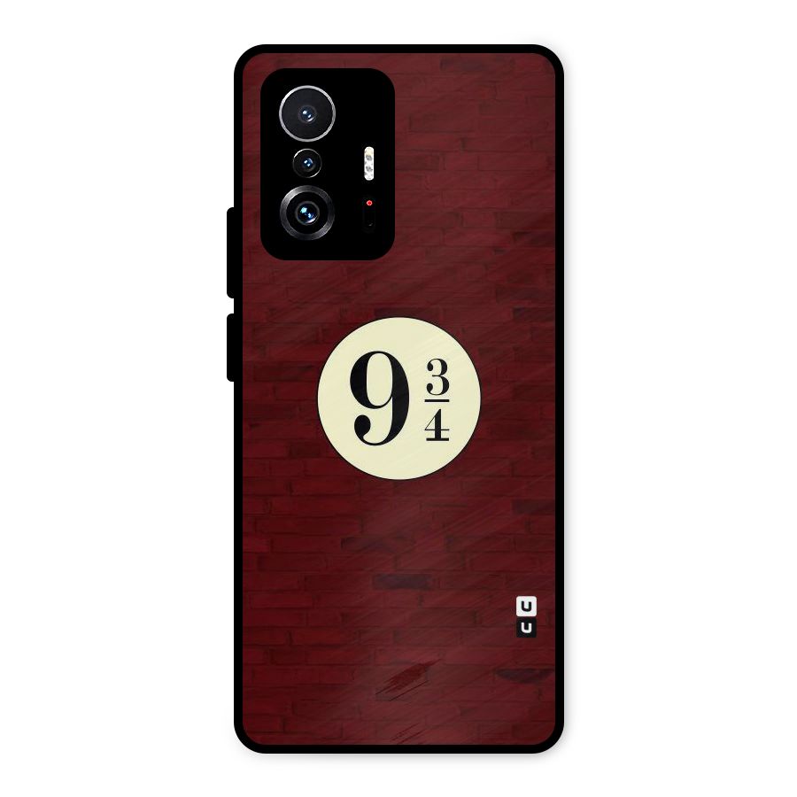 Red Wall Express Metal Back Case for Xiaomi 11T Pro
