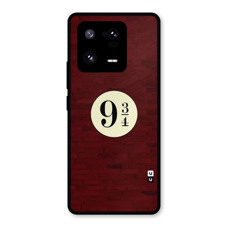 Red Wall Express Metal Back Case for Xiaomi 13 Pro