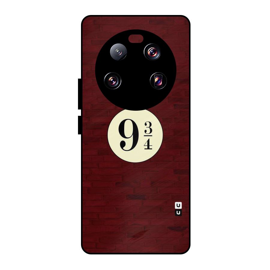 Red Wall Express Metal Back Case for Xiaomi 13 Ultra