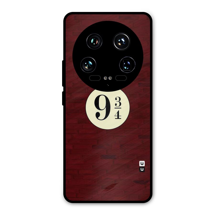 Red Wall Express Metal Back Case for Xiaomi 14 Ultra