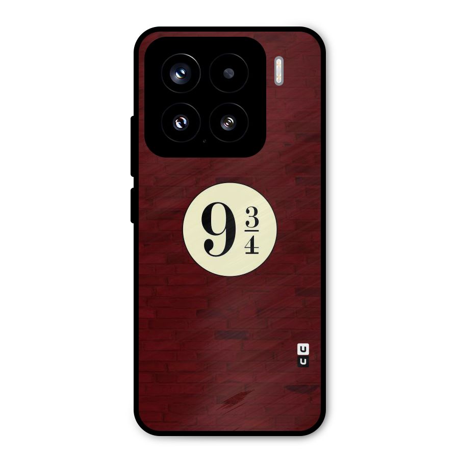 Red Wall Express Metal Back Case for Xiaomi 15
