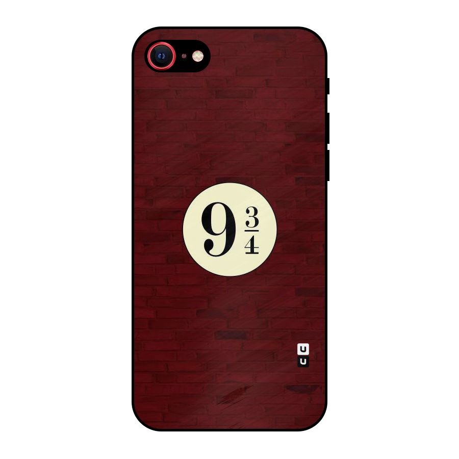 Red Wall Express Metal Back Case for iPhone 7
