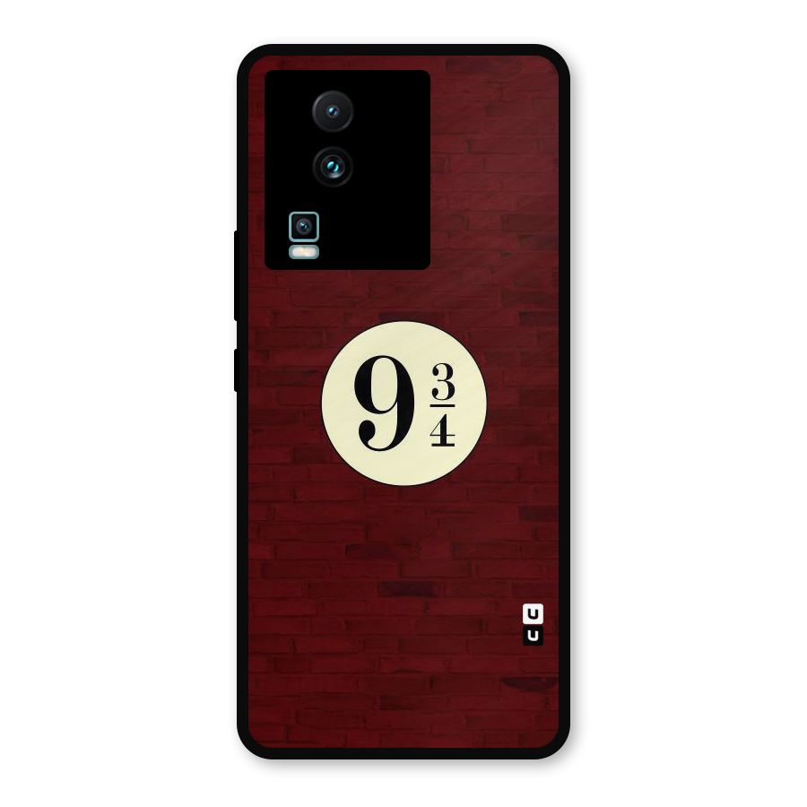 Red Wall Express Metal Back Case for iQOO Neo 7