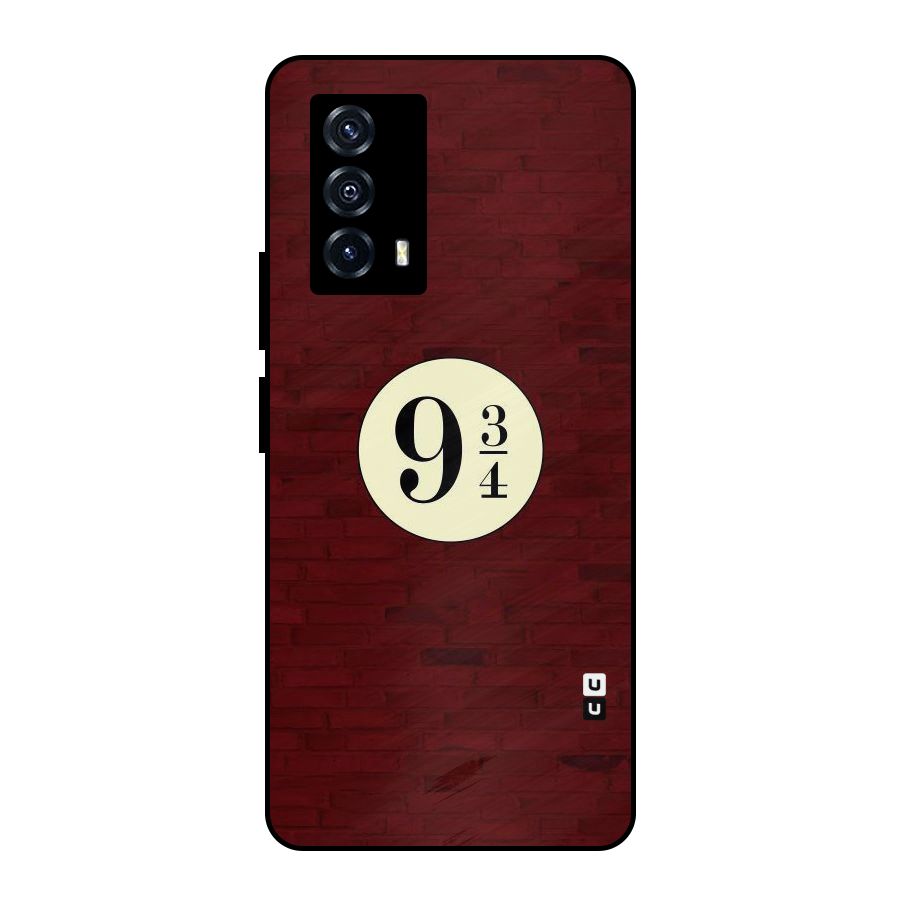 Red Wall Express Metal Back Case for iQOO Z5