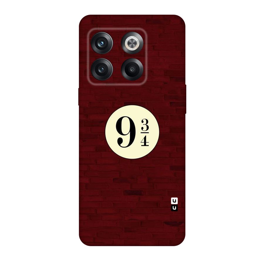 Red Wall Express Original Polycarbonate Back Case for OnePlus 10T