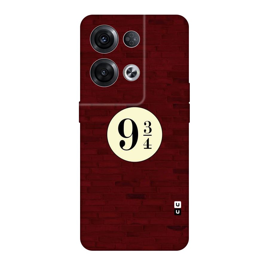 Red Wall Express Original Polycarbonate Back Case for Oppo Reno8 Pro 5G