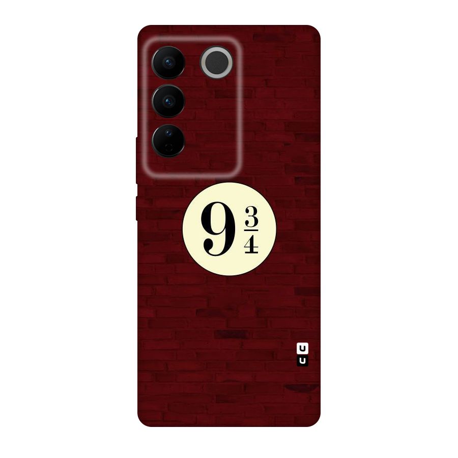 Red Wall Express Original Polycarbonate Back Case for Vivo V27