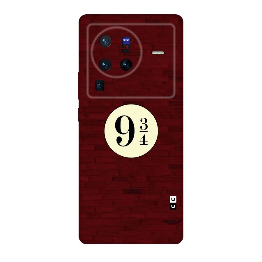Red Wall Express Original Polycarbonate Back Case for Vivo X80