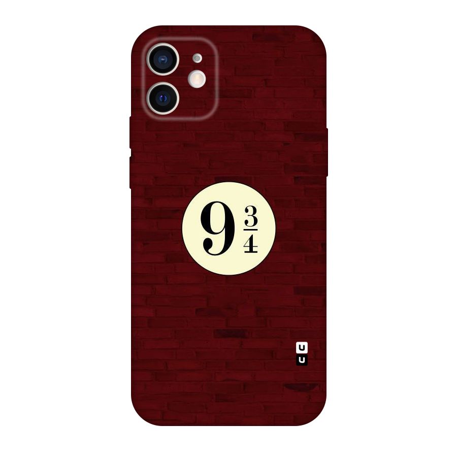 Red Wall Express Original Polycarbonate Back Case for iPhone 12