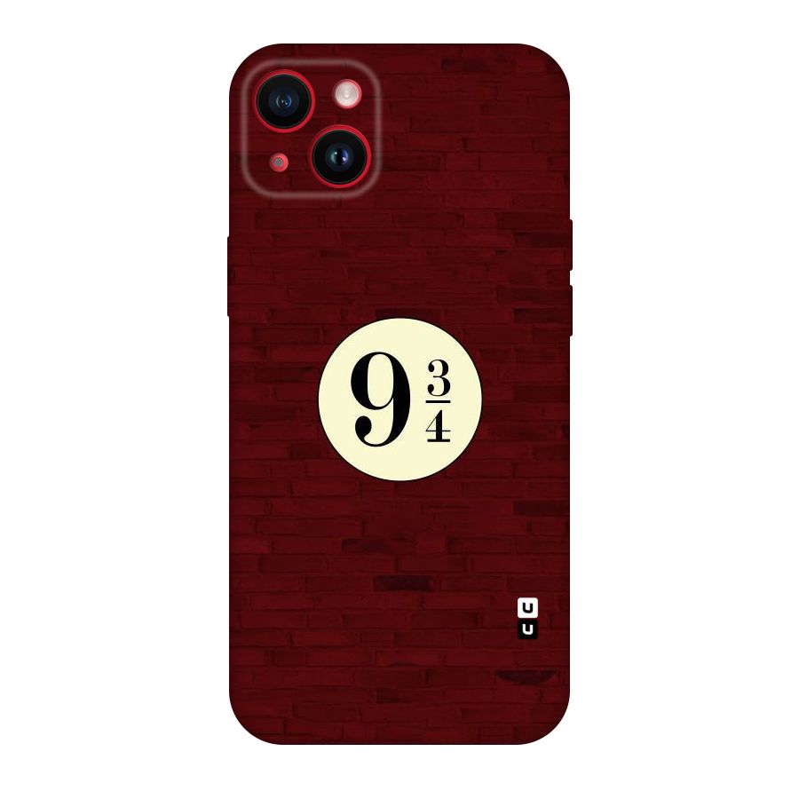 Red Wall Express Original Polycarbonate Back Case for iPhone 14 Plus