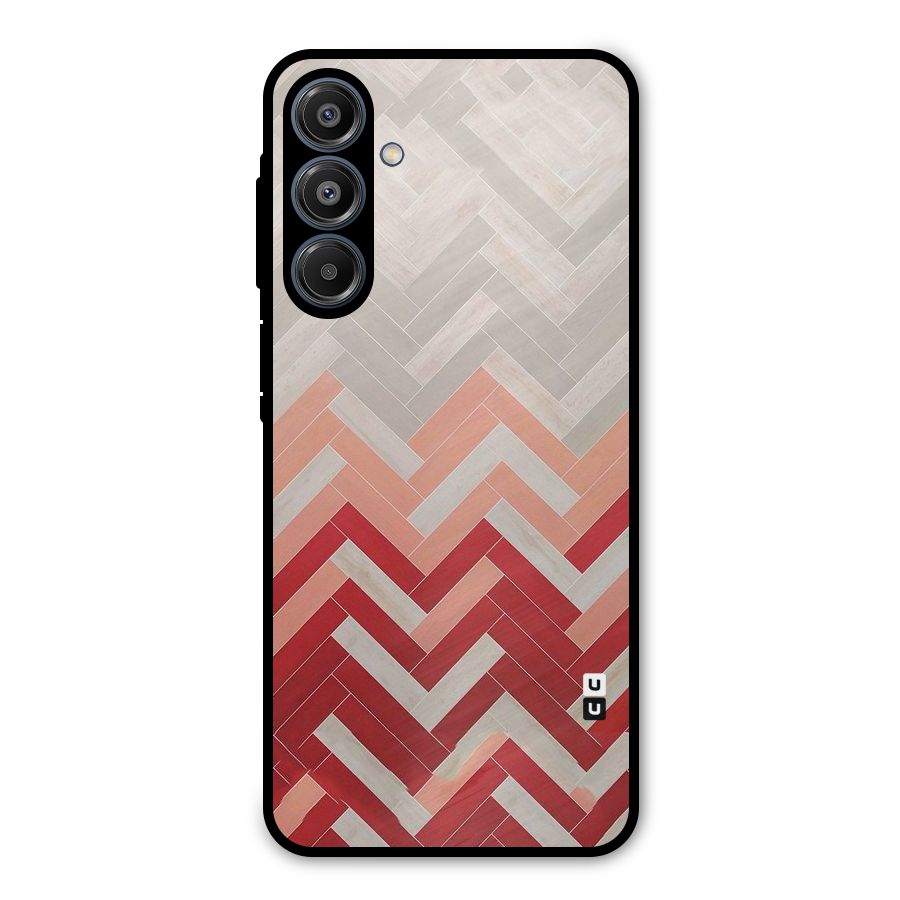 Reds and Greys Metal Back Case for Galaxy A16 5G