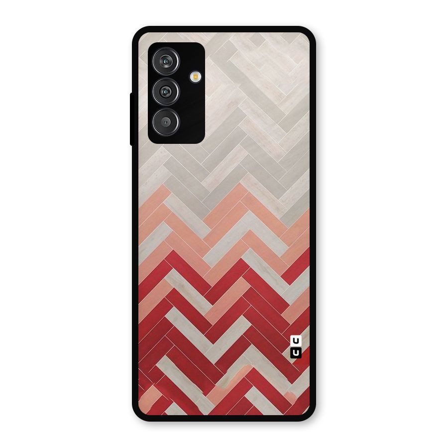 Reds and Greys Metal Back Case for Galaxy F13