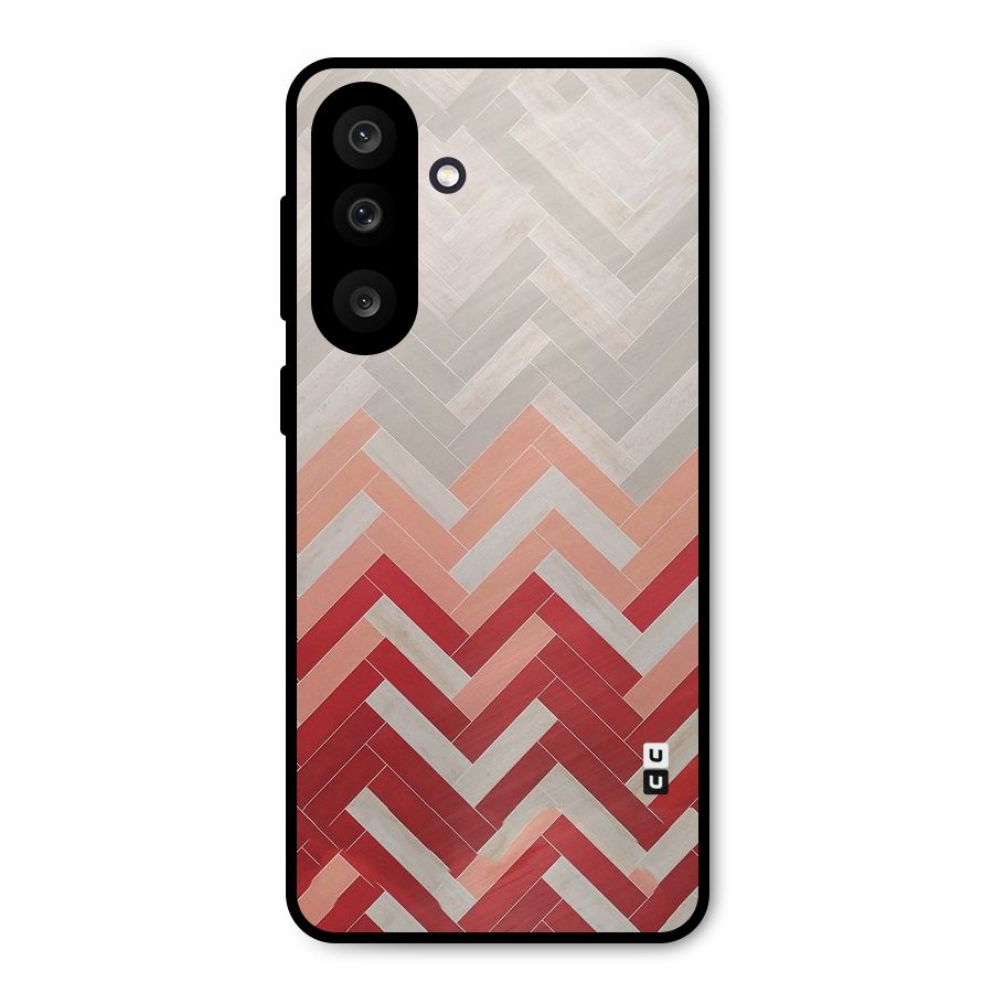 Reds and Greys Metal Back Case for Galaxy F56