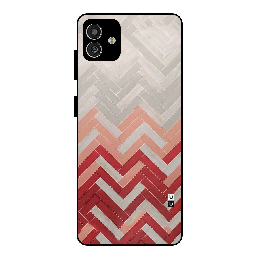 Reds and Greys Metal Back Case for Galaxy M13 5G