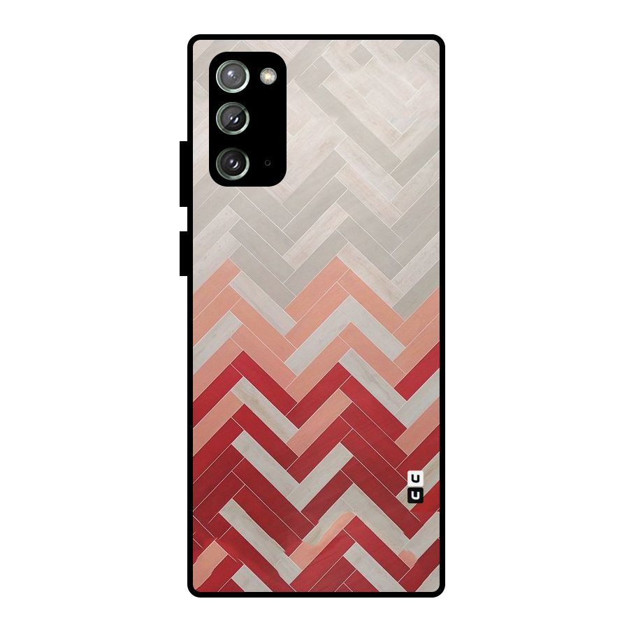 Reds and Greys Metal Back Case for Galaxy Note 20