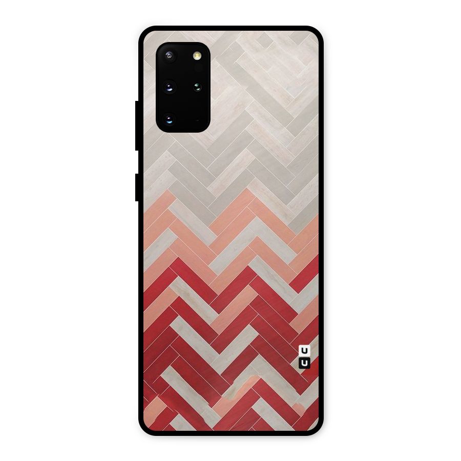 Reds and Greys Metal Back Case for Galaxy S20 Plus