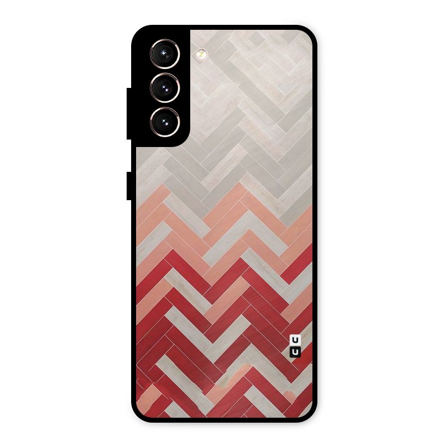Reds and Greys Metal Back Case for Galaxy S21 5G