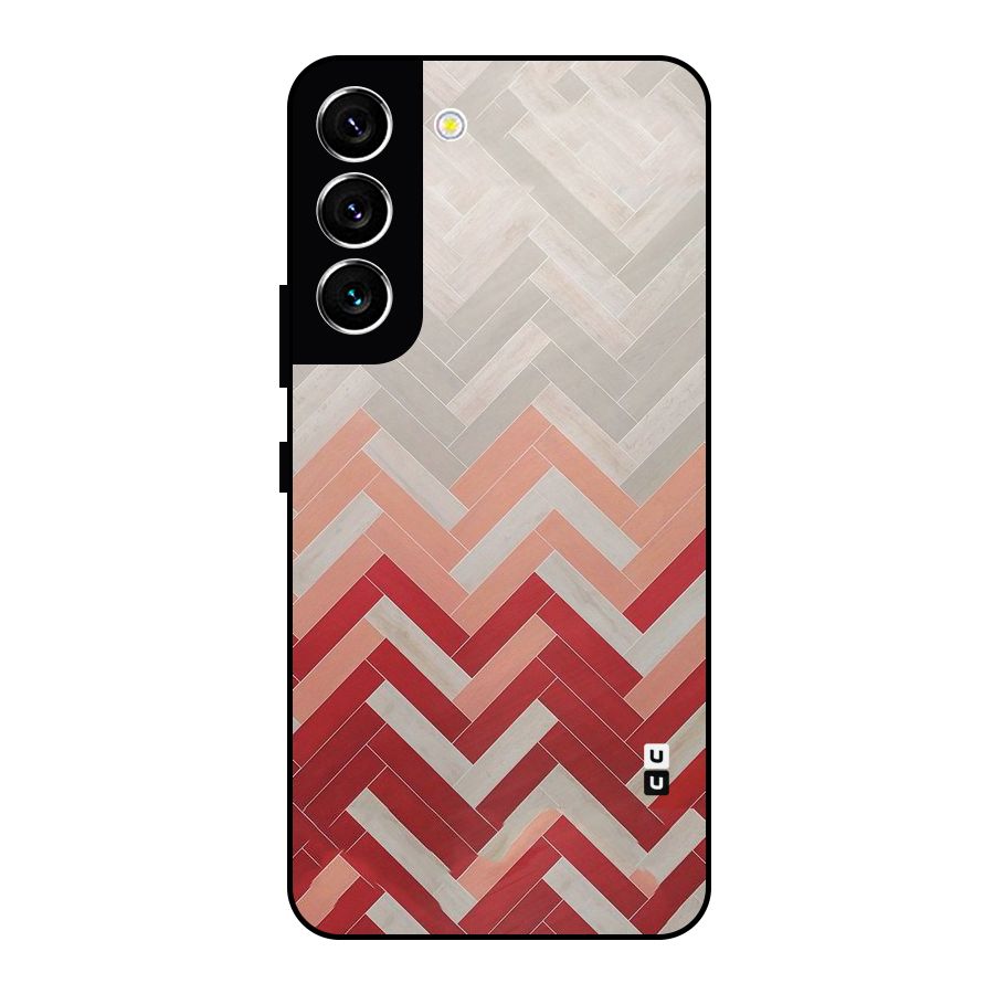 Reds and Greys Metal Back Case for Galaxy S22 5G