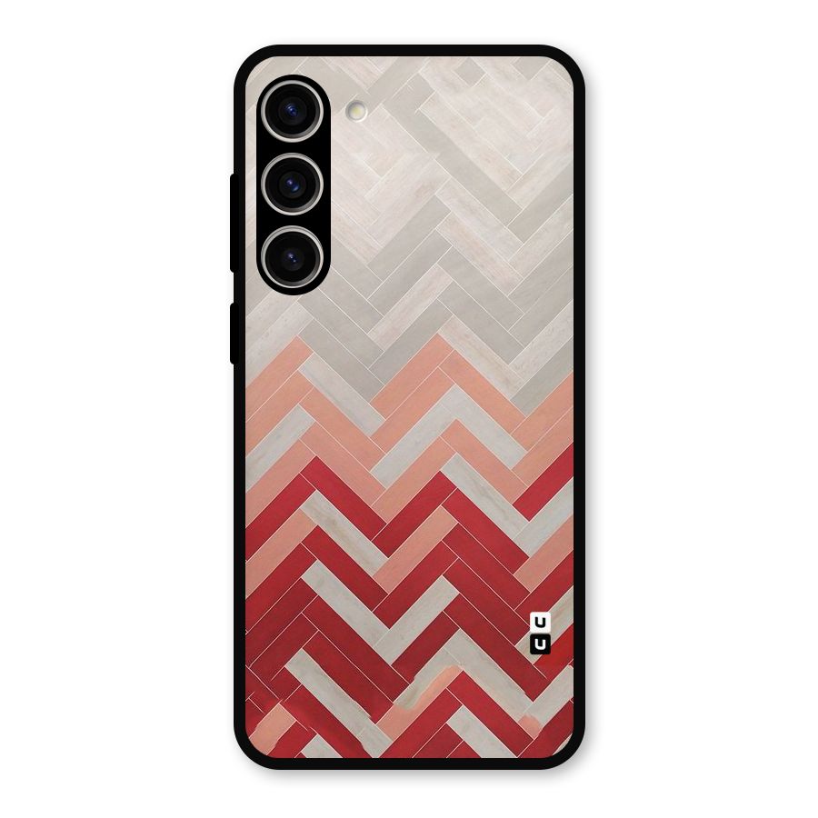 Reds and Greys Metal Back Case for Galaxy S23 Plus
