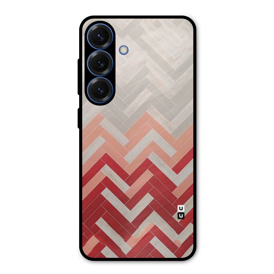 Reds and Greys Metal Back Case for Galaxy S25