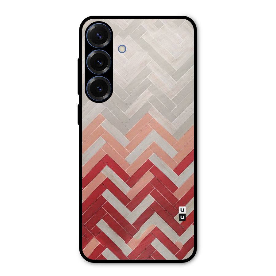 Reds and Greys Metal Back Case for Galaxy S25 Plus