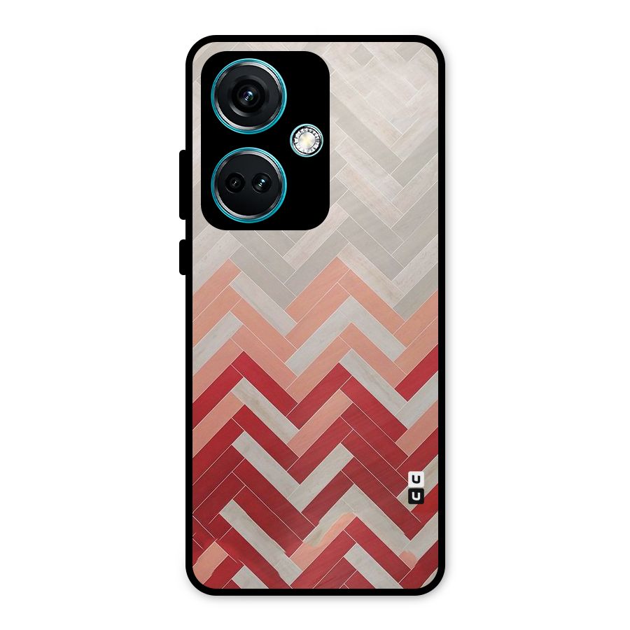 Reds and Greys Metal Back Case for OnePlus Nord CE 3 5G