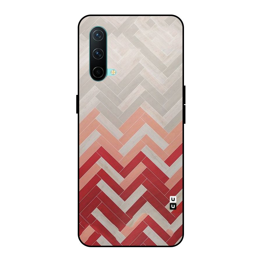 Reds and Greys Metal Back Case for OnePlus Nord CE 5G