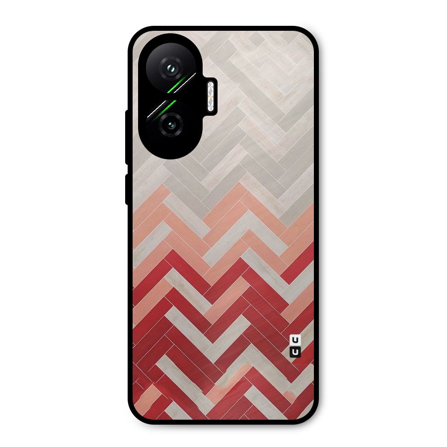 Reds and Greys Metal Back Case for Poco F7