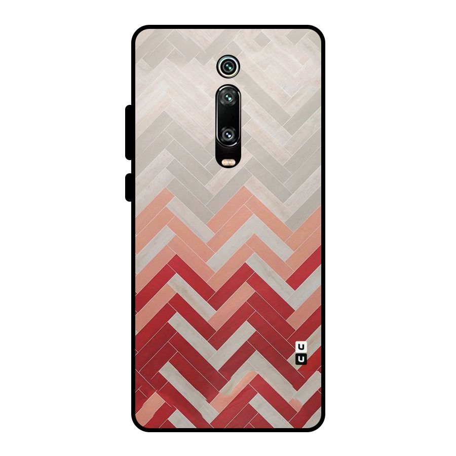 Reds and Greys Metal Back Case for Redmi K20 Pro
