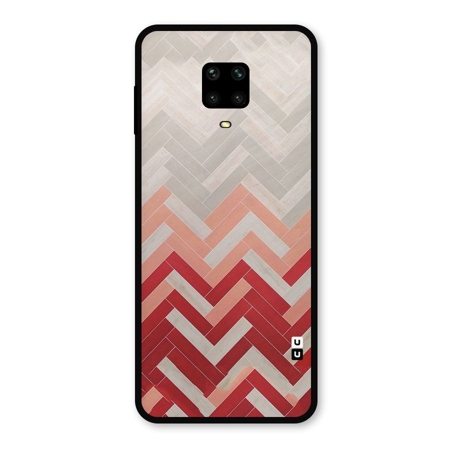 Reds and Greys Metal Back Case for Redmi Note 10 Lite