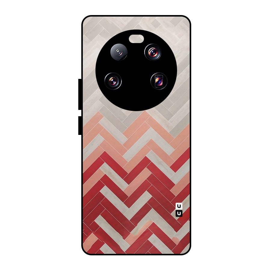 Reds and Greys Metal Back Case for Xiaomi 13 Ultra