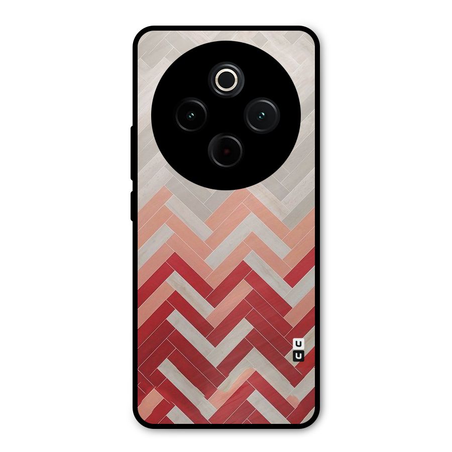 Reds and Greys Metal Back Case for iQOO Z10