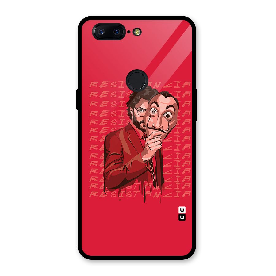 Resistancia Professor Art Glass Back Case for OnePlus 5T