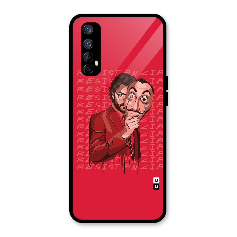 Resistancia Professor Art Glass Back Case for Realme Narzo 20 Pro