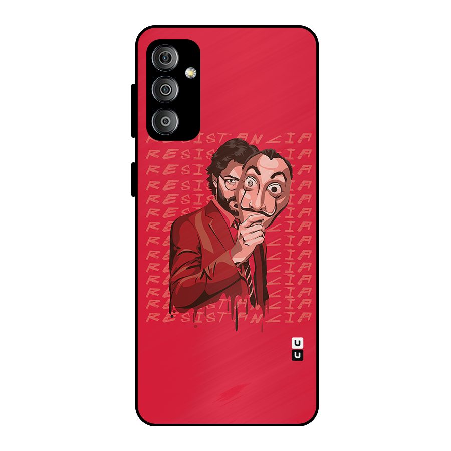 Resistancia Professor Art Metal Back Case for Galaxy F23