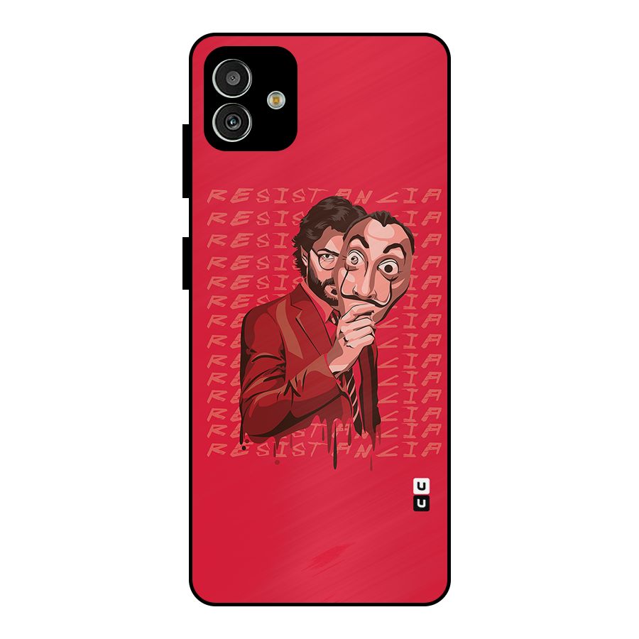 Resistancia Professor Art Metal Back Case for Galaxy M13 5G