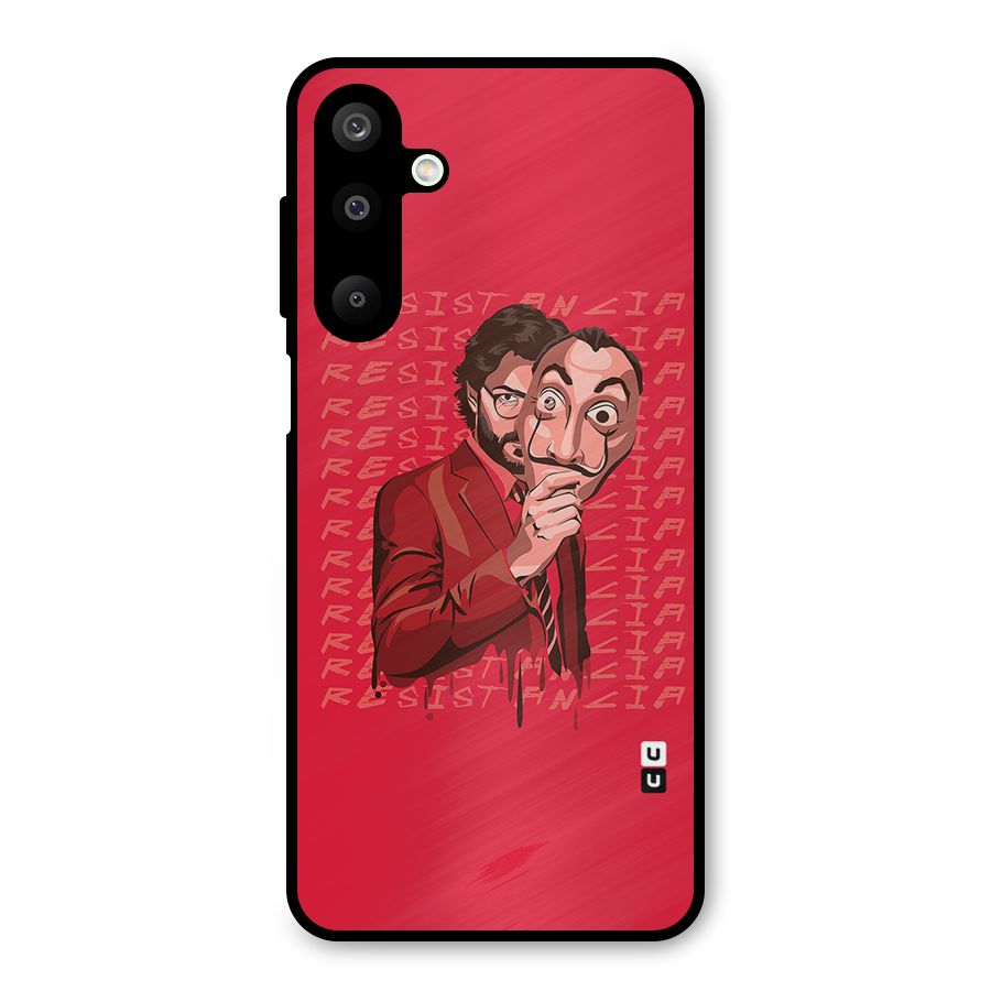 Resistancia Professor Art Metal Back Case for Galaxy M16