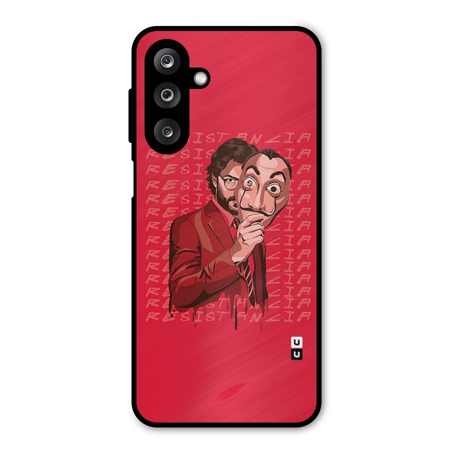 Resistancia Professor Art Metal Back Case for Galaxy M36