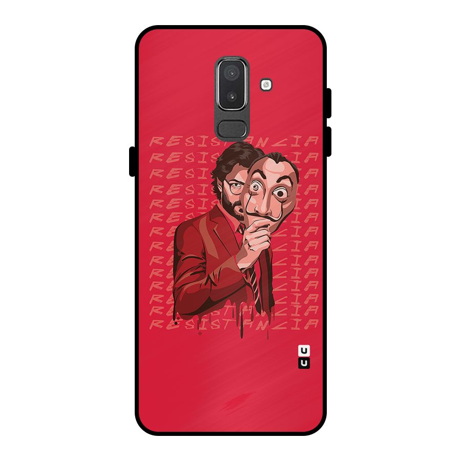 Resistancia Professor Art Metal Back Case for Galaxy On8 (2018)
