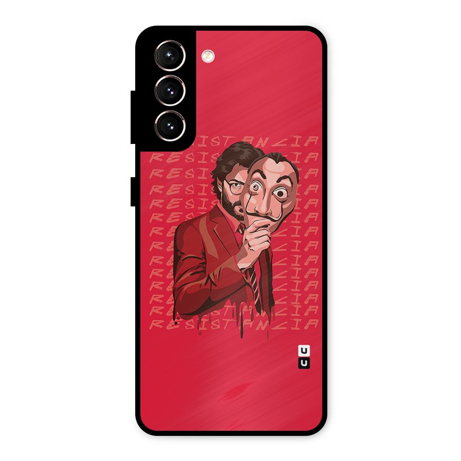 Resistancia Professor Art Metal Back Case for Galaxy S21 5G