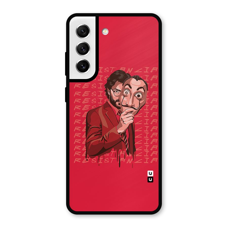 Resistancia Professor Art Metal Back Case for Galaxy S21 FE 5G