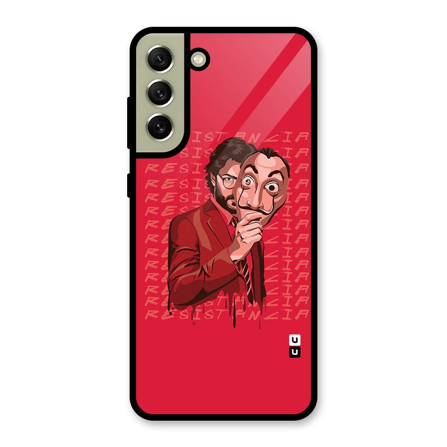 Resistancia Professor Art Metal Back Case for Galaxy S21 FE 5G (2023)