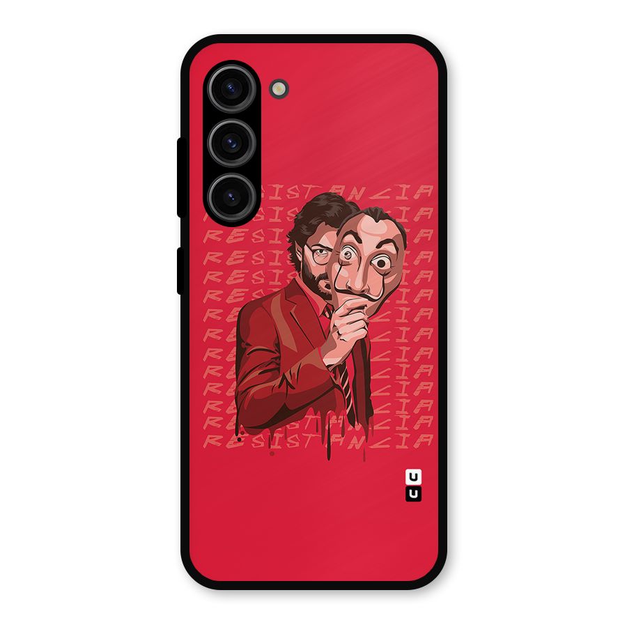 Resistancia Professor Art Metal Back Case for Galaxy S23