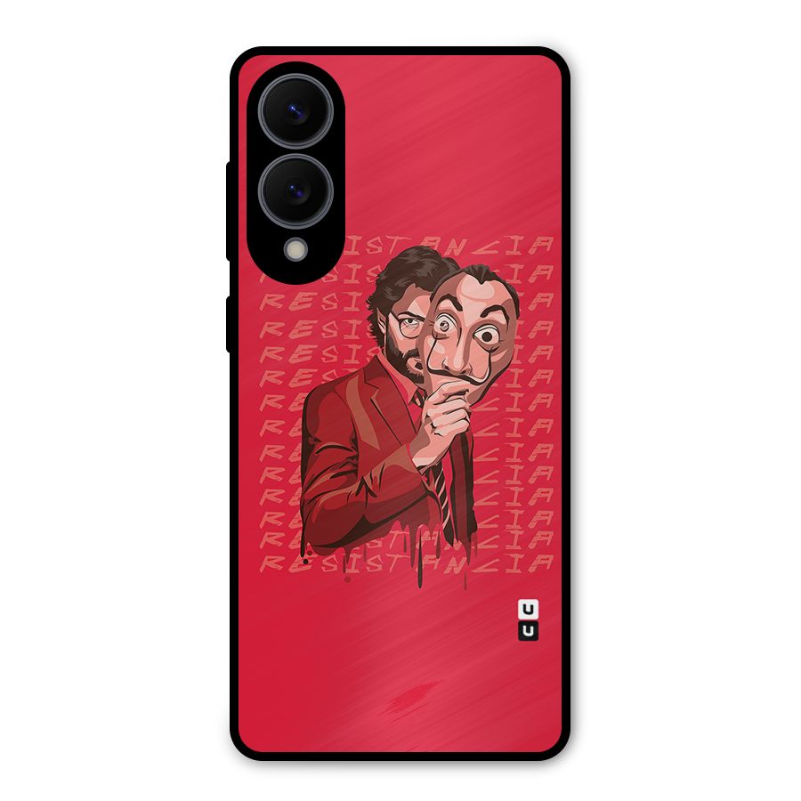 Resistancia Professor Art Metal Back Case for Galaxy S25 Edge