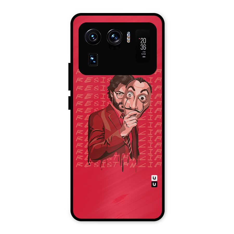 Resistancia Professor Art Metal Back Case for Mi 11 Ultra