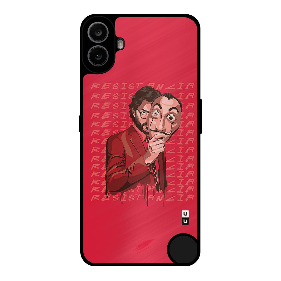 Resistancia Professor Art Metal Back Case for Nothing CMF Phone 1