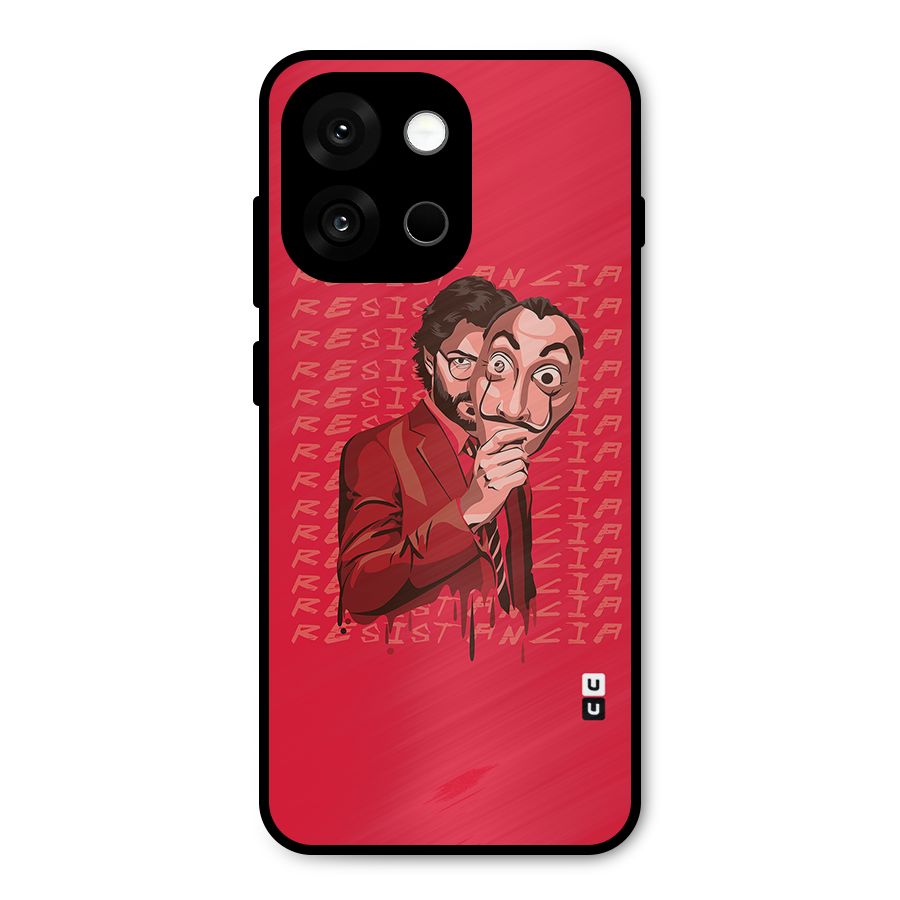Resistancia Professor Art Metal Back Case for OnePlus 13s
