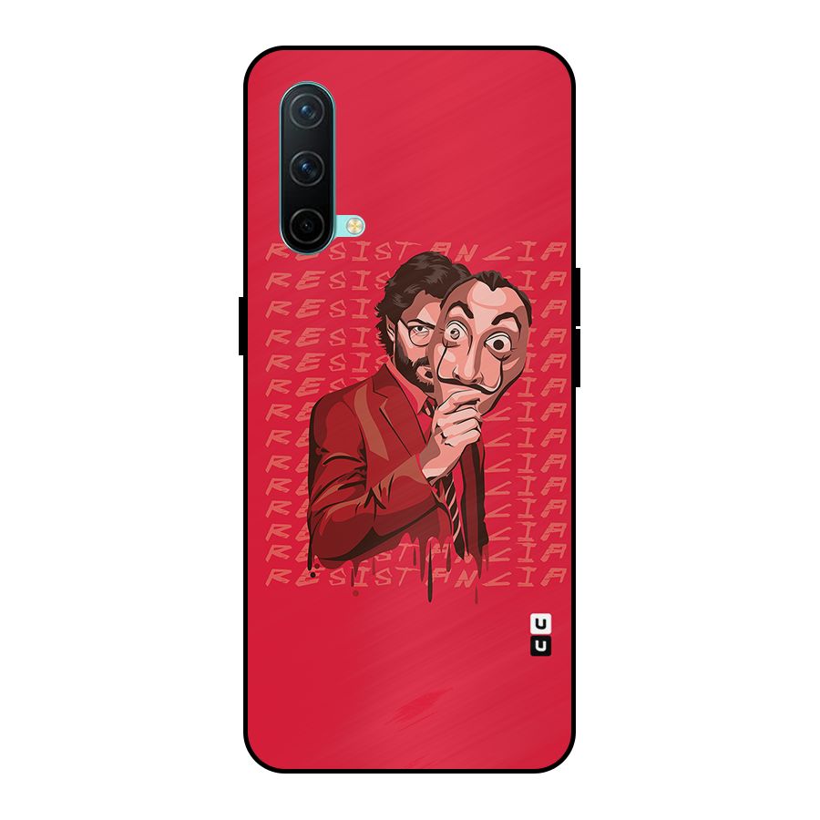 Resistancia Professor Art Metal Back Case for OnePlus Nord CE 5G